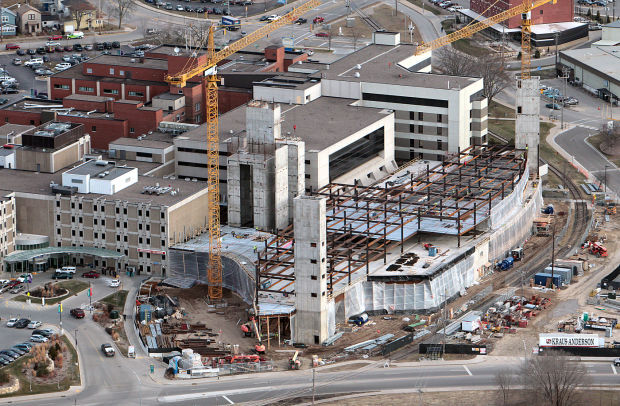 Gundersen Lutheran Construction aerial